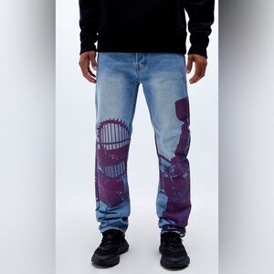 NWT Rokit Hardware Print Jeans Size 30‎ x 32